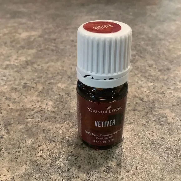 NWT Sealed Young Living Vetiver essential oil Unopened - Picture 2 of 2